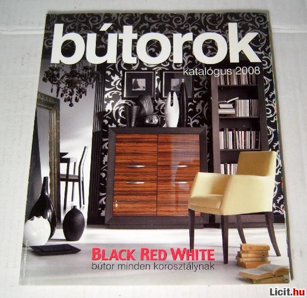 Licit.hu black red white bútorok katalógus 2008 (4képpel :) remek ...