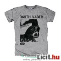 eredeti Star Wars Darth Vader póló - felnőtt L méret - hivatalos Csillagok Háborúja szürke póló Véde