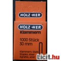 Faipari tűzőgép kapcsok 23, 28, 30, 32 mm hosszúságokban