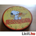 Fém Snoopy CD DVD tartó - Vadonatúj!