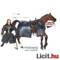 Gyűrűk Ura / Hobbit figura - Aragorn figura lóval Gondor Királya megjelenés karddal és tőrrel - 16-1