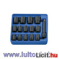 Eladó Tálcás légkulcsfej készlet 10-24mm 1/2″ 15 részes