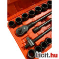 Dugókulcs készlet 21 részes 12 szög 3/4" 19-50mm
