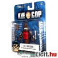 Axe Cop képregény figura - Dr Doodoo a gonosz ürülék figura kis kakakatonával és fegyverekkel