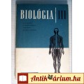 Biológia III. (Gimnáziumi Tankönyv-71115) 1966 (7kép+tartalom)