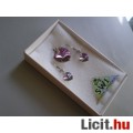 Eladó Ezüst medál,füli,Swarovski kristállal
