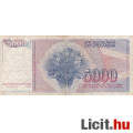 5.000 Dinár 1985  Jugoszlávia