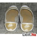 Eredeti Nike valódi bőr Roubaix arany - fehér balerina cipő bth:23,5