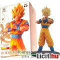 16cm-es Dragon Ball Z figura - SSJ2 Son Goku Super Saiyan szobor figura - Banpresto DXF The Super Wa