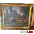 Eladó Erdős Mihály: festmény, olajfestmény 82 x 72 cm
