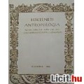 Eladó Hofer Tamás: Történeti antropológia RITKA,DE NAGYON!!!