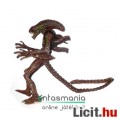 Hot Toys 10cmes Alien figura - Nyitott szájú Xenomorph Warrior beragasztott végtagokkal Snap Kits sz