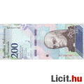 Eladó 200  Bolívares 2018 Venezuela Új és Hajtatlan