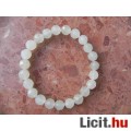 Eredeti fazettált jade karkötő (8mm)