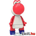 KNex Nintendo Super Mario figura - Red Yoshi dínó minifigura 4-5-es mozgatható, kompatibilis figura,