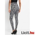 Újsz. csinos zebra nadrág legging