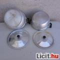 Retro Aluminum lábos 2 darab + fedő