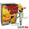 16-18cm-es Dragon Ball Z figura - Gogeta figura sárga hajjal, repülő-ugró pózban - Banpresto Dragonb