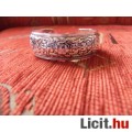 Tibeti ezüst karkötő, karperec 2 cm széles!
