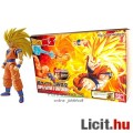 16cm-es Dragon Ball Z figura - SSJ3 Son Goku / Songoku hosszú hajú mozgatható figura építő modell sz