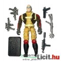 GI Joe figura - Coil Crusher Cobra zsoldos figura géppisztollyal, felszereléssel és talppal - Hasbro