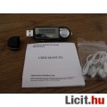 LCD 2gb mp3 lejátszó,fm rádió elemes-ÚJ-