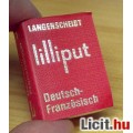 Liliputi szótár, (Francia-Német, Német-Francia) gyűjteménybe, utazásho