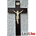 Eladó 41. Antik, ELEFÁNTCSONT Jézus Krisztus 11 cm, 30, cm feszület, impozán