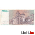 5000.000 Dinár 1993  Jugoszlávia