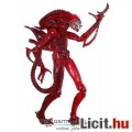 23cm-es Alien figura - Vörös Xenomorph Alien mozgatható végtagokkal - NECA Genocide Red, csom. nélkü