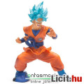 23cm-es Dragon Ball Super / Z figura - Goku  / Songoku SSJ God kék hajjal, erőgyűjtő pózban - Banpre