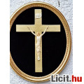 Eladó 22. Antik, ELEFÁNTCSONT Jézus Krisztus (12 cm), kereszt, Korpusz 34 cm