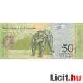 50  Bolívares 2007 Venezuela Használt Állapotban