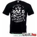 Five Nights at Freddys - új FNAF fekete póló Welcome to Five Nights at Freddys póló - gyerek S, M, 