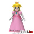 KNex Nintendo Super Mario figura - Princess Peach minifigura 4-5-es mozgatható, kompatibilis hercegn