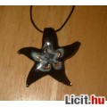 Álomszép egyedi Muránói üveg csillag medál nyaklánccal Vadiúj