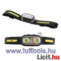 LED fejlámpa, COB, tölthető akkuval