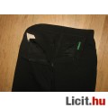 Benetton női fekete alkalmi nadrág,méret:38/40