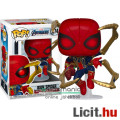 10cmes Funko POP figura Marvel Bosszúállók Pókember / Iron Spider-Man figura Nano Infinity Gauntlett