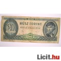 Eladó 20 Forint papirpénz 1980 hajtogatott gyürött