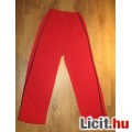 piros szabadidő nadrág,méret: XL