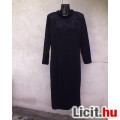 Eladó *Csipke betétes fekete hosszú ruha kb.44-es
