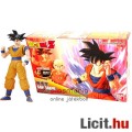 16cm-es Dragon Ball Z figura - Goku / Songoku mozgatható figura építő modell szett fekete hajú megje