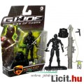 GI Joe figura - 10cm mozi Snake Eyes Ninja Commando extra-mozgatható nindzsa kommandós figura lövedé