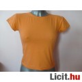 "Orsay" narancssárga női rövid ujjú minőségi pamut felső (S-L)