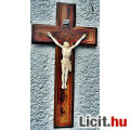Eladó 32. Antik, ELEFÁNTCSONT Jézus Krisztus (18.7 cm), 40,5 cm impozáns fes