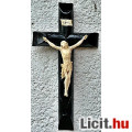 Eladó 33. Antik, ELEFÁNTCSONT Jézus Krisztus (16.5 cm), 40,5 cm impozáns fes
