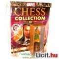Marvel Szuperhősök sakk figura - Mandarin Vasember / Iron Man ellenség ólom figura angol újsággal - 
