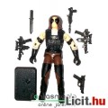 GI Joe figura - Zartan V3 Cobra katona figura felszereléssel és talppal - vintage testű Hasbro G.I. 