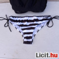 @ Fekete-fehér csíkos  tankini XL-es